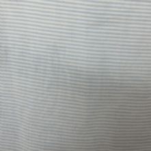 Sky Blue and White Striped Burberry Shirting 100% Cotton Fabric x 0.5m